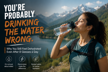 You're Probably Drinking Water Wrong: Why You Still Feel Dehydrated Even After 8 Glasses a Day