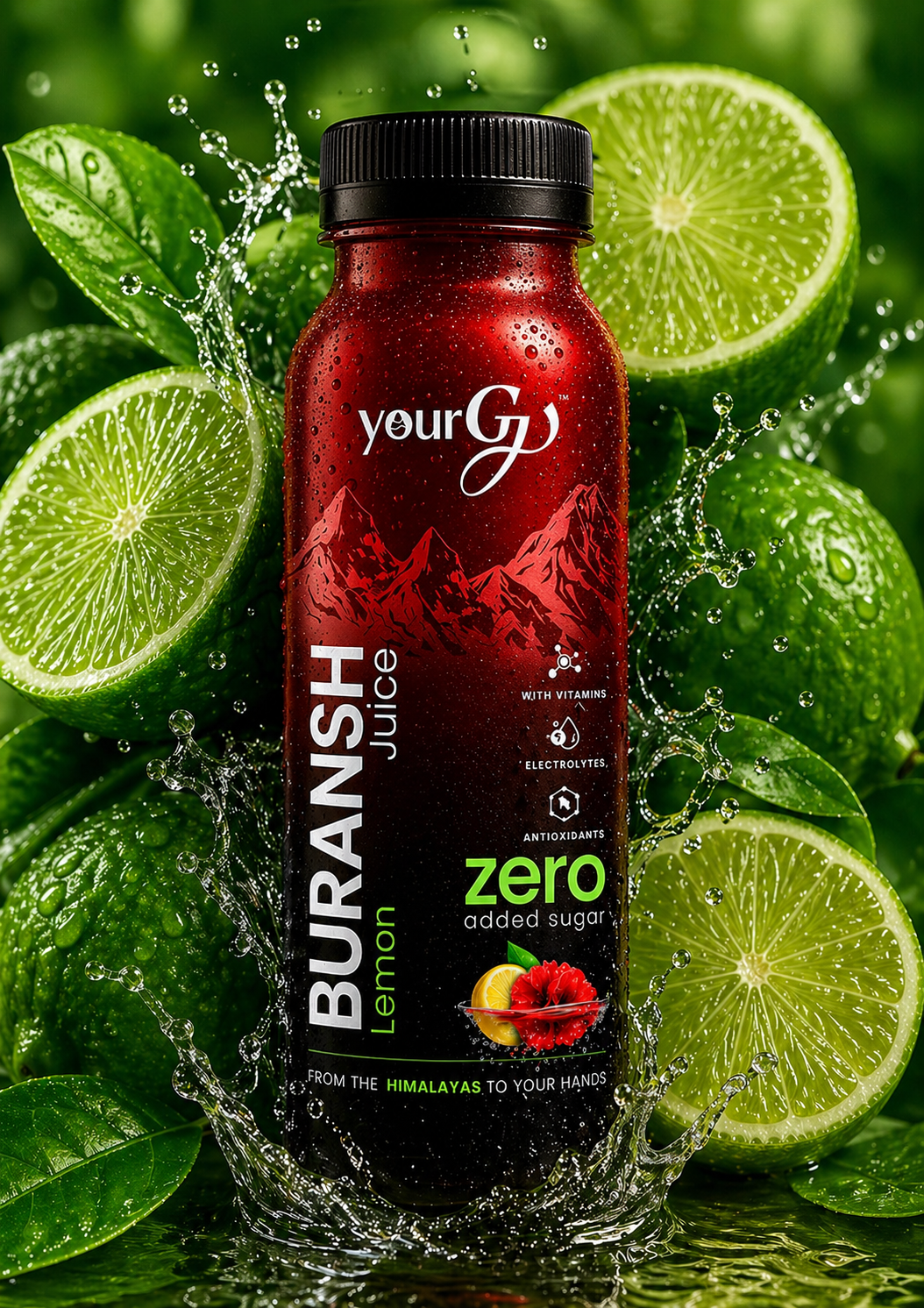 Buransh Juice Lemon Flavour