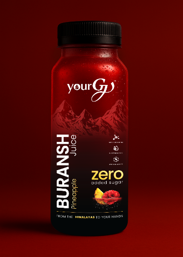 Buransh Juice Pineapple Flavour